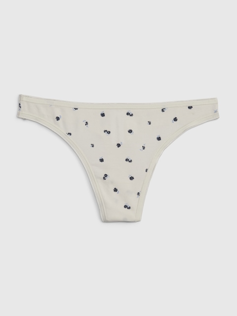 STRING EN COTON EXTENSIBLE