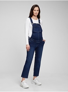 Gap Maternity Denim Overalls with Washwell