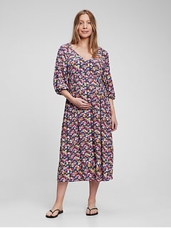 gap maternity wrap dress