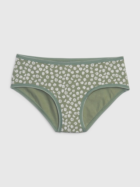 CULOTTE TAILLE BASSE EN COTON EXTENSIBLE
