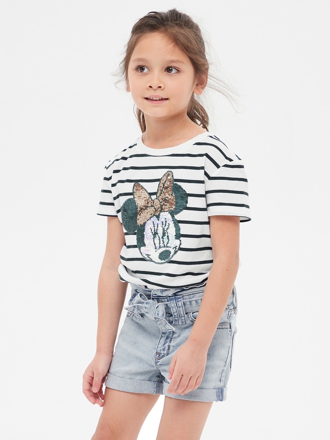 Gap公式オンラインストア Gapkids ディズニー ミッキーマウス ミニーマウス Tシャツ