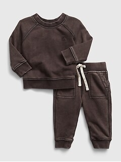 NWT Gap Baby Boy 2 Pc Outfit Rocket T-Shirt/Grey Joggers 18-24M 2 Yrs 4 Yrs New 