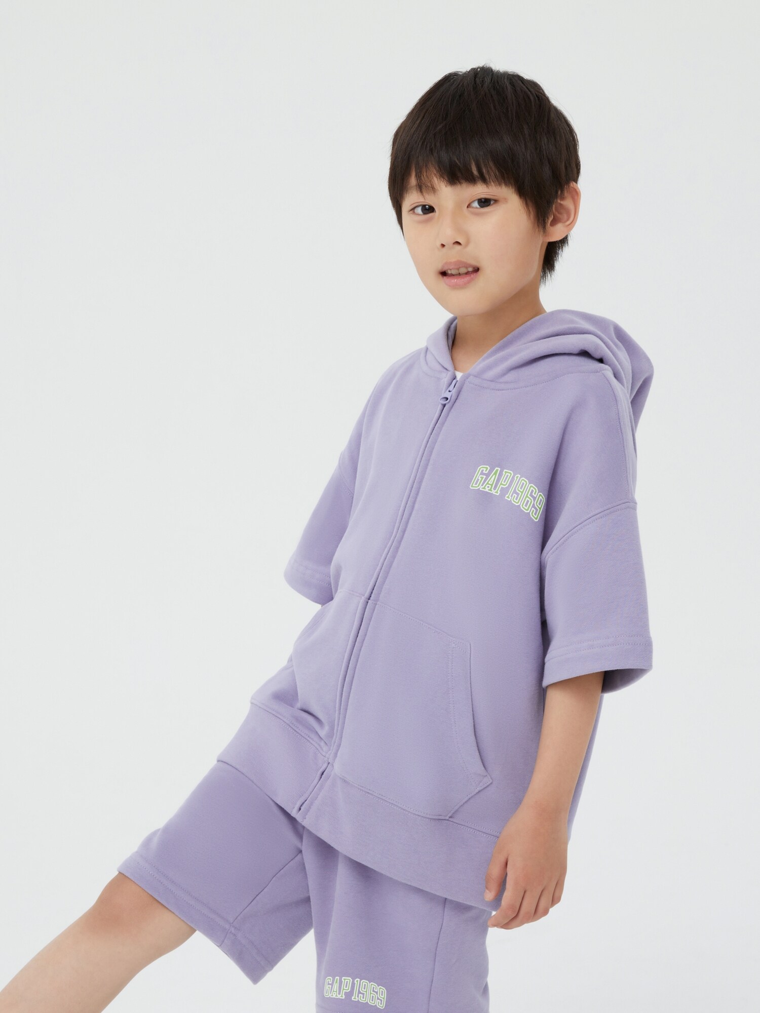 GAP パーカー 120 紫 - トップス(トレーナー)