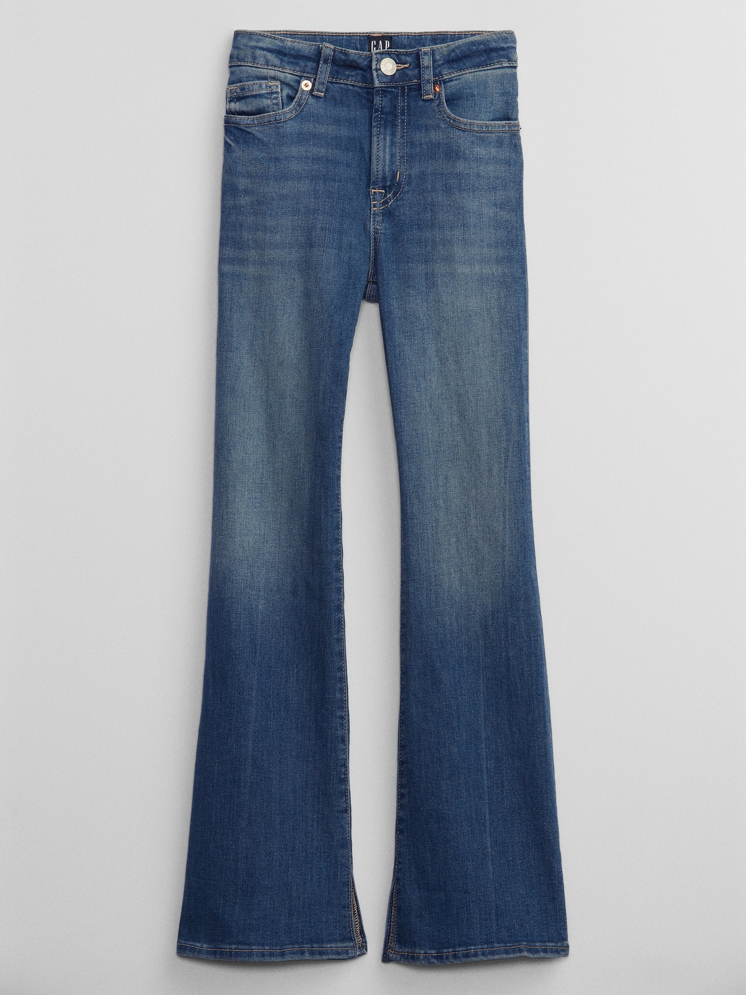 Kids High Rise '70s Flare Jeans