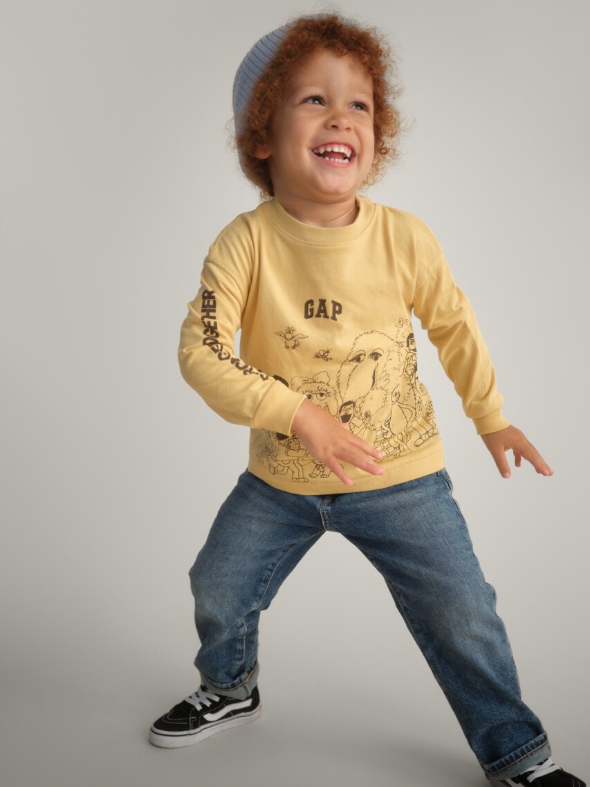 babyGap セサミストリート オーガニックコットン100% グラフィックTシャツ