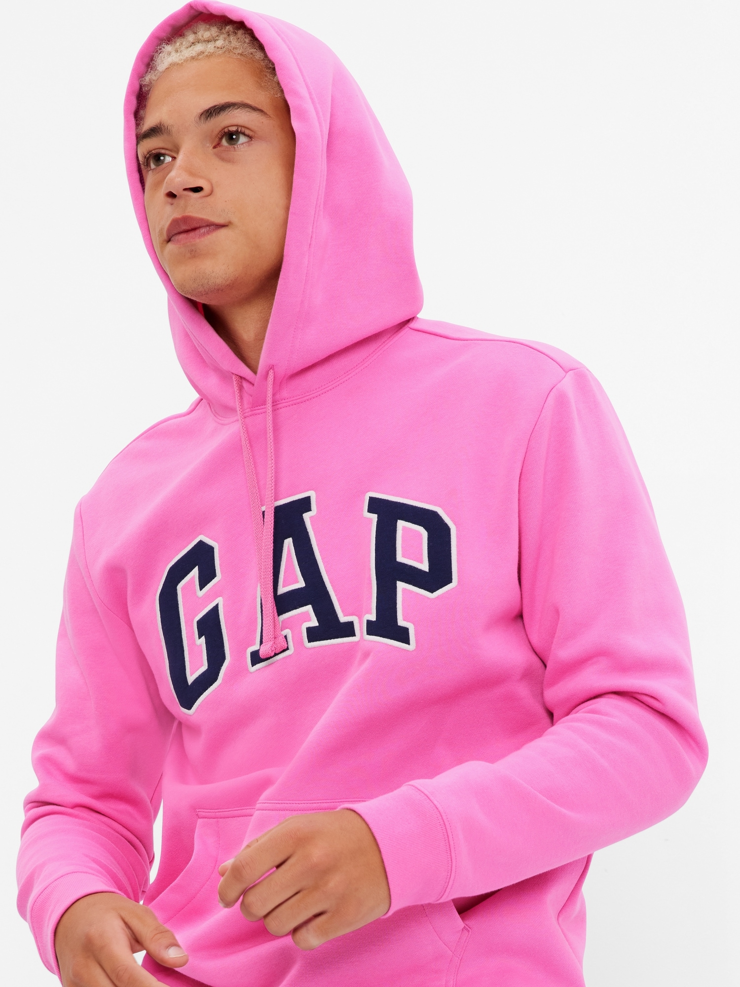 アウトレット 美品 GAP ギャップ ピンク パーカー フード トレーナー