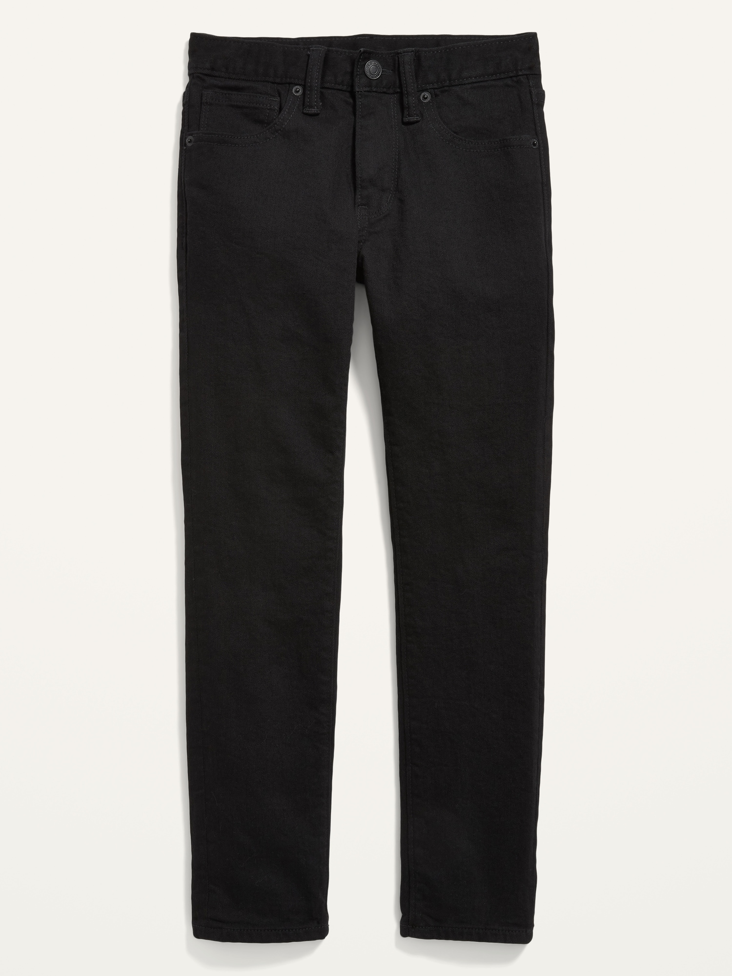 Built-In Flex Black Skinny Jeans For Boys