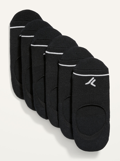 No-Show Athletic Socks 6-Pack for Women