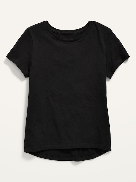 Short-Sleeve Softest Solid T-Shirt for Girls