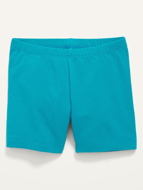 Jersey-Knit Biker Shorts for Toddler Girls