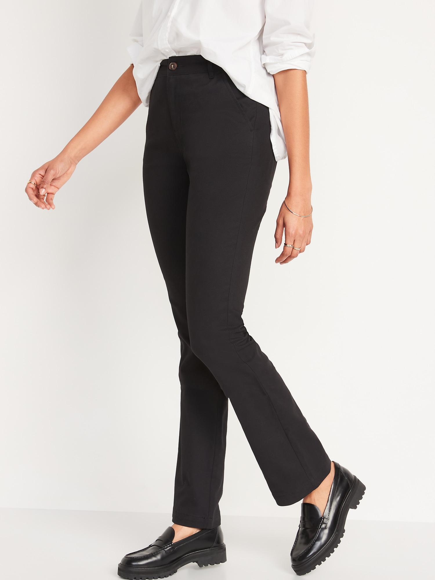 old navy high waisted dress pants OLD NAVY High Waisted Pixie Skinny Ankle Pants Women's Sz 14 In The Na –  PayWut main image 1