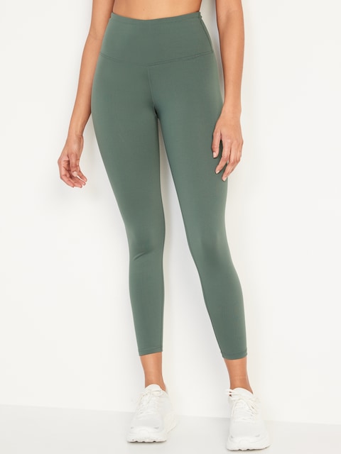 High-Waisted PowerPress 7/8-Length Leggings For Women
