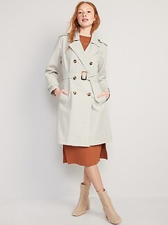 old navy cream coat