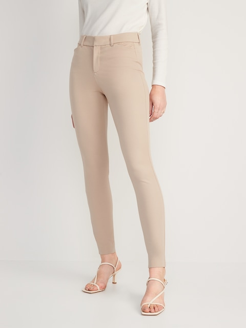 PANTALON PIXIE AJUSTÉ À TAILLE HAUTE