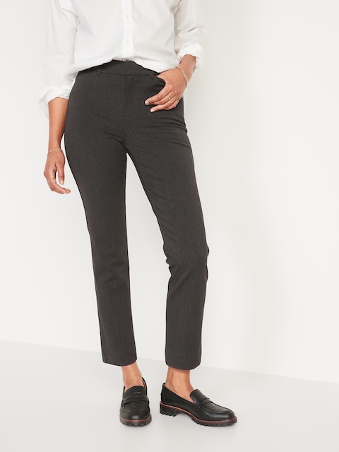 PANTALON PIXIE DROIT À TAILLE HAUTE