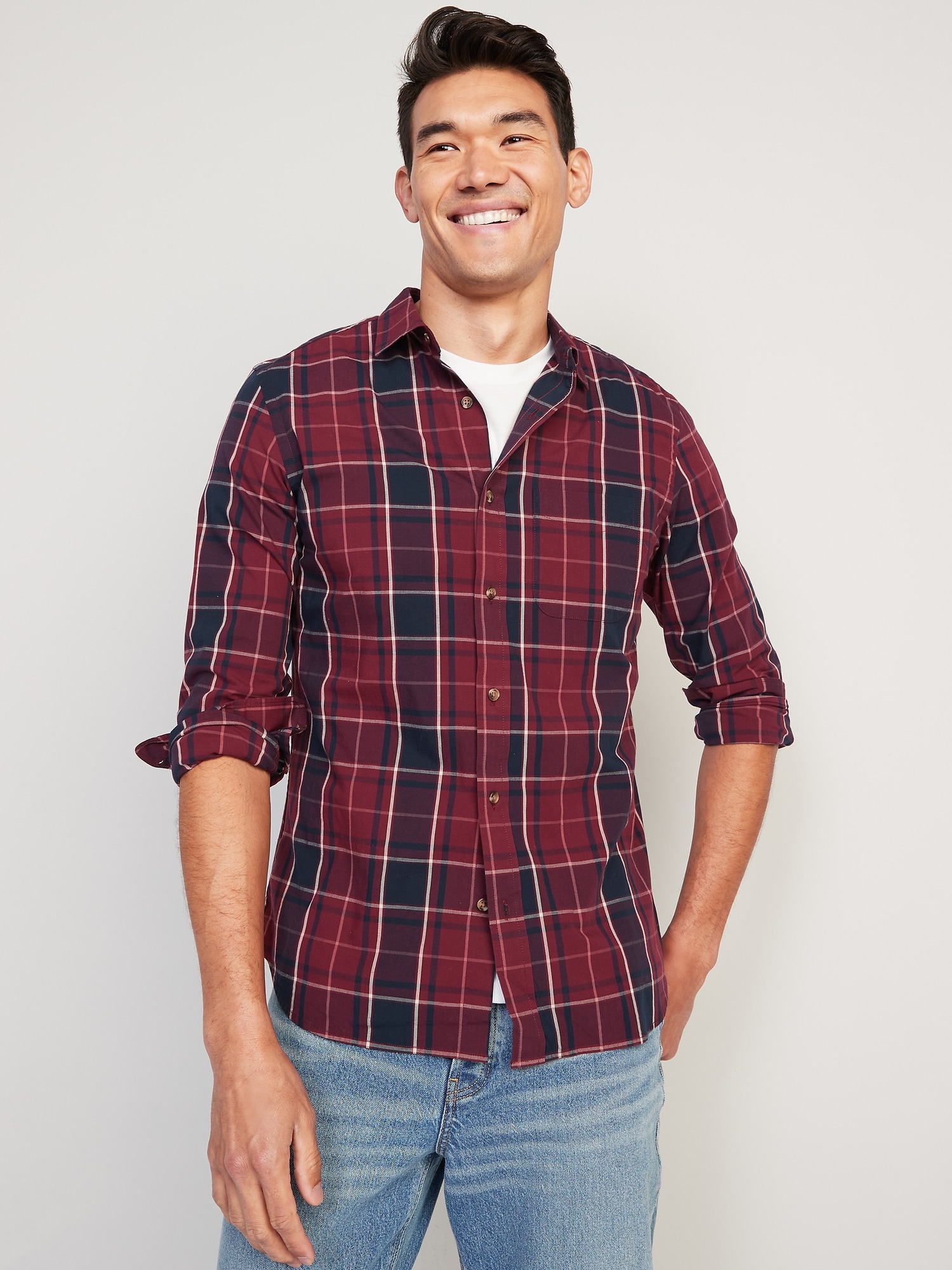 Slim-Fit Built-In Flex Everyday Shirt