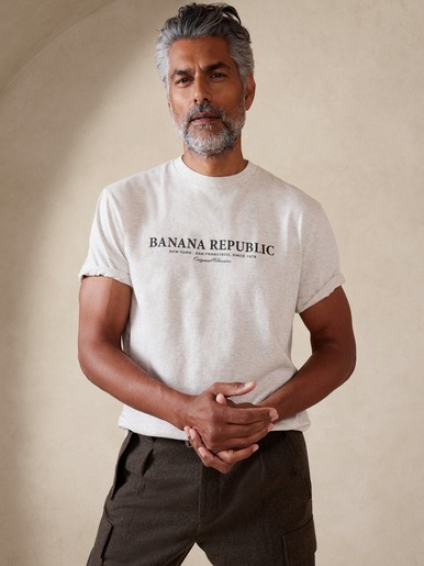 オーセンティック スーピマ ロゴTシャツ