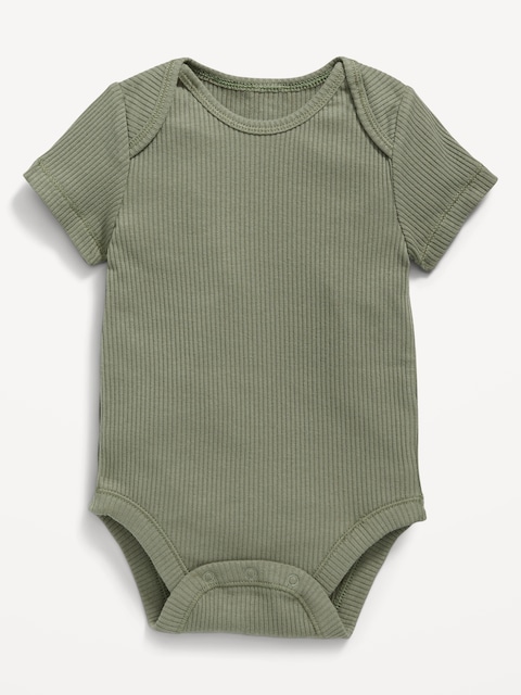Unisex Short-Sleeve Bodysuit for Baby