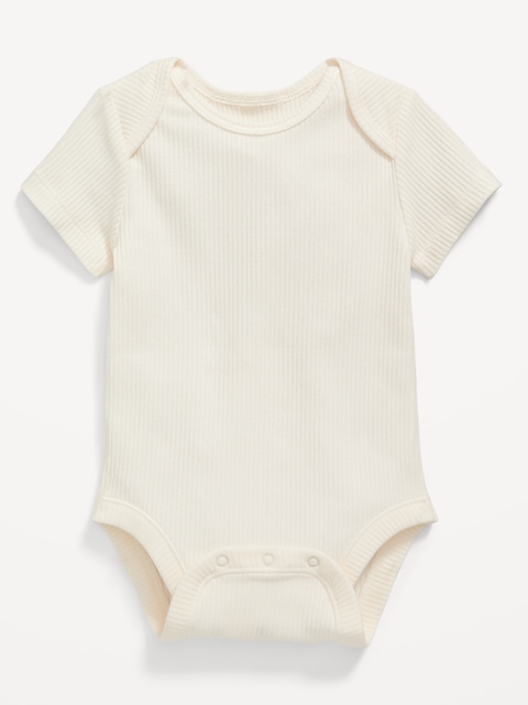 Unisex Short-Sleeve Bodysuit for Baby