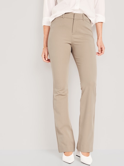 High-Waisted Pixie Flare Pants