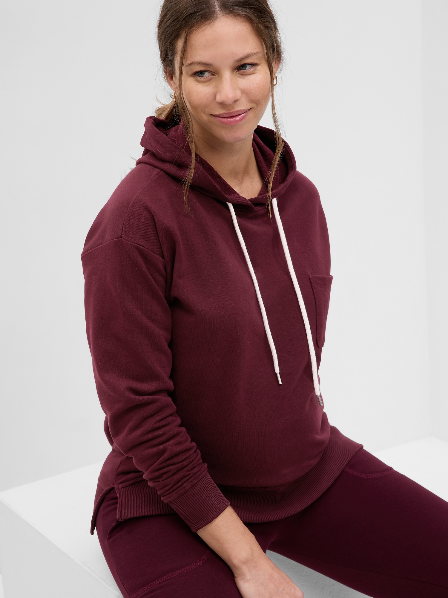 Maternity Supersoft Terry Hoodie