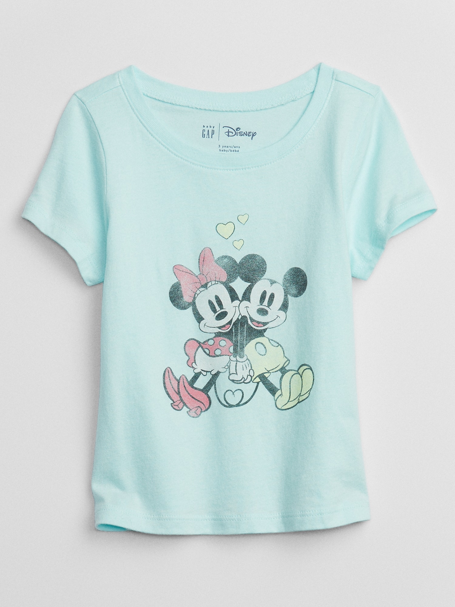 babyGap ディズニー ミッキーマウス＆ミニーマウス グラフィックTシャツ