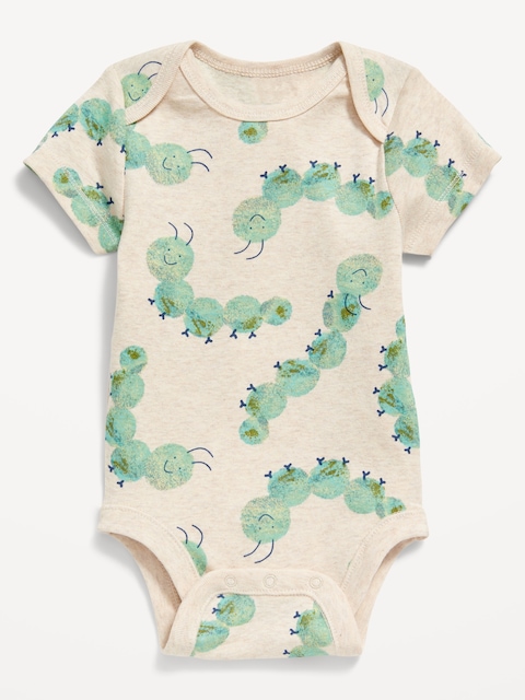 Unisex Short-Sleeve Bodysuit for Baby