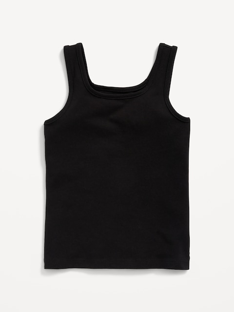 CAMISOLE AJUSTÉE UNIE POUR FILLE