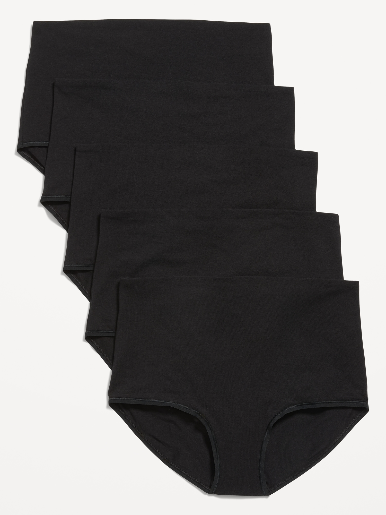 SOUS-VÊTEMENTS DE MATERNITÉ À PORTER PAR DESSUS LE VENTRE (PAQUET DE 5)