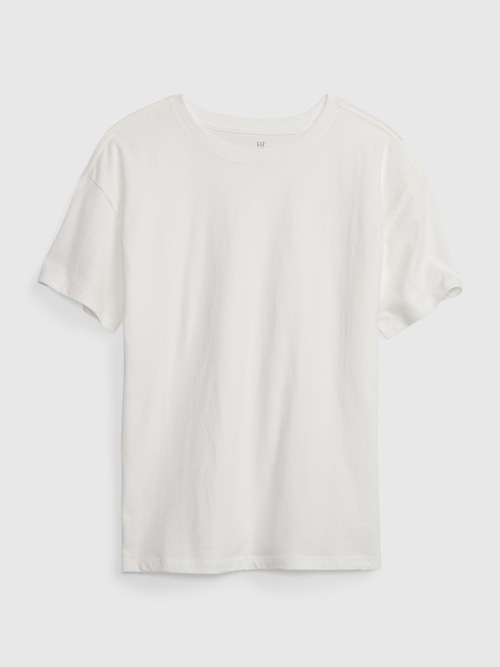 オーガニックコットン100% チュニックTシャツ (キッズ)