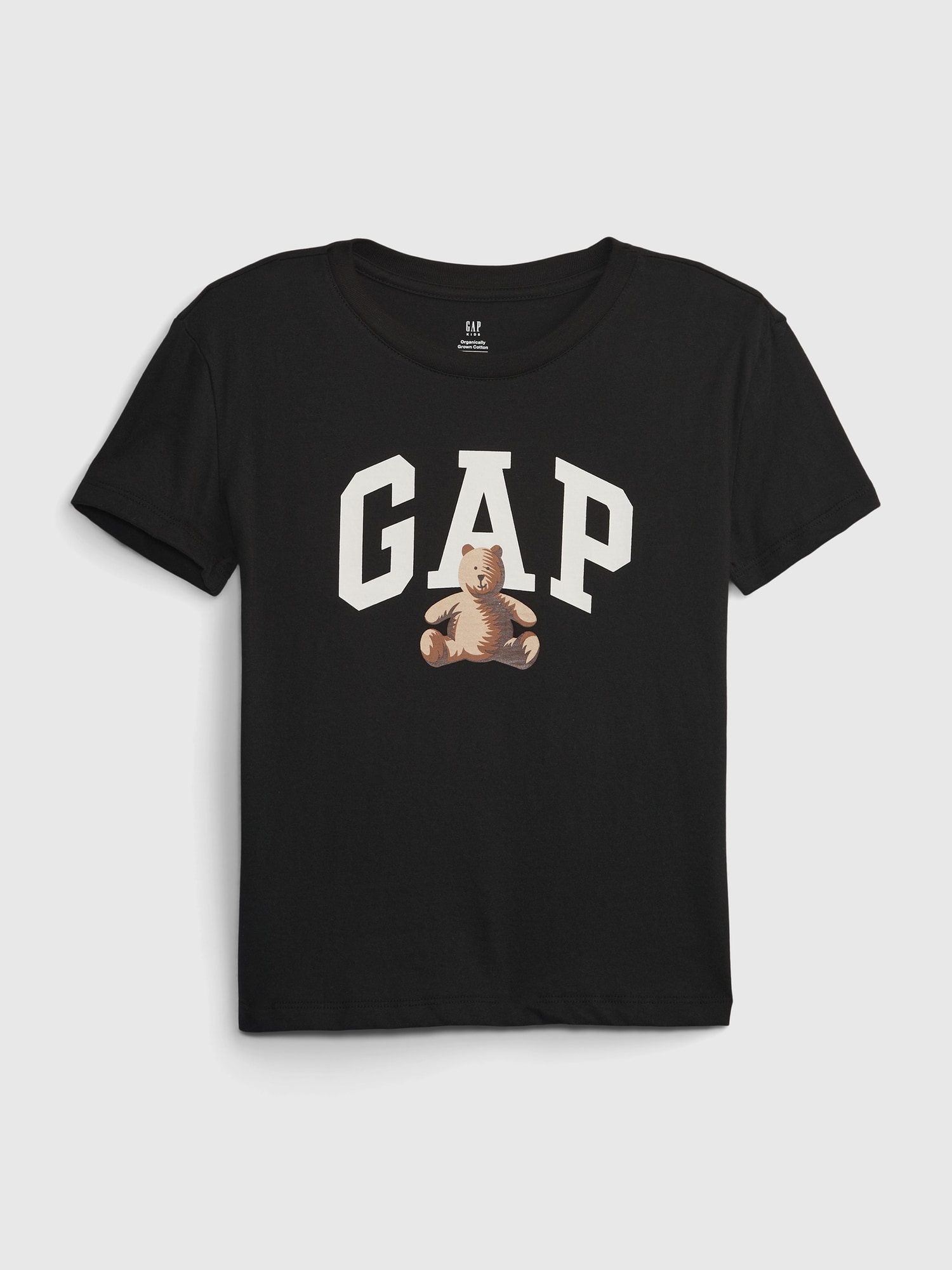 Gap公式オンラインストア オーガニックコットン100% GAPロゴ グラフィック Tシャツ (キッズ)