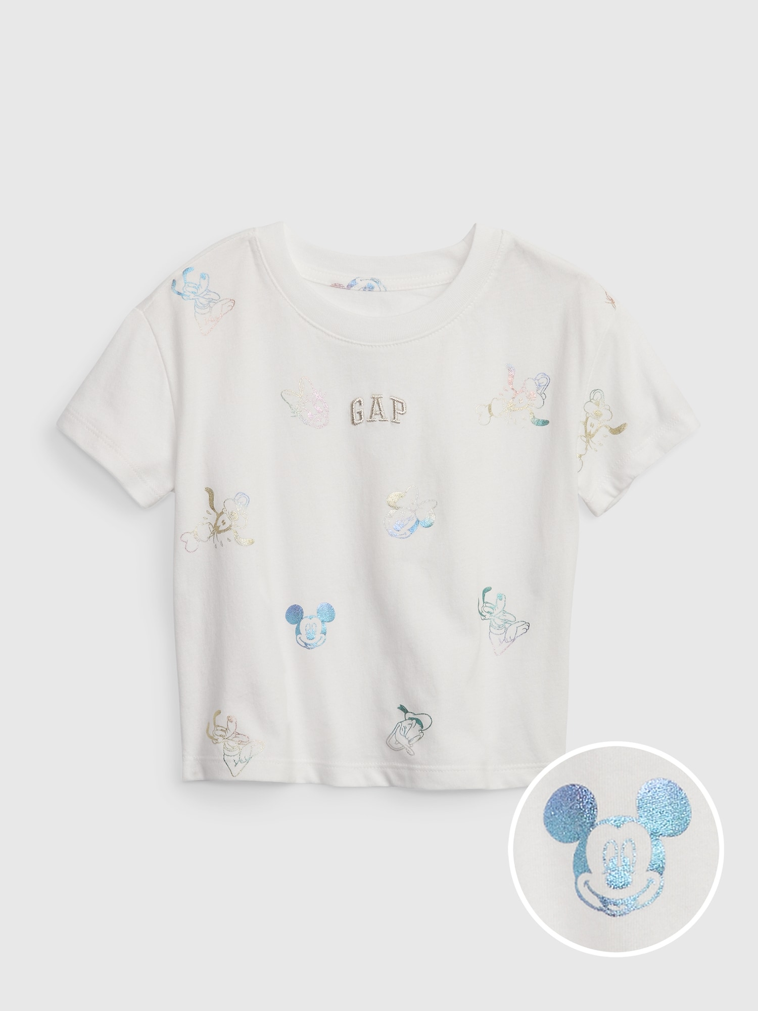 babyGap ディズニー ミッキーマウス オーガニックコットン100% グラフィックTシャツ (幼児・ユニセックス)