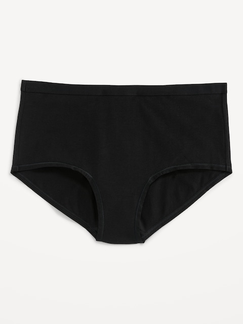 High-Waisted Everyday Brief Cotton Underwear