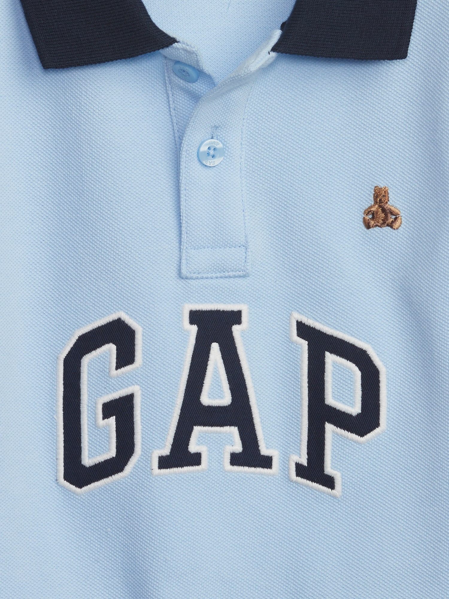 Gap公式オンラインストア | オーガニックコットン100% ピケポロシャツ
