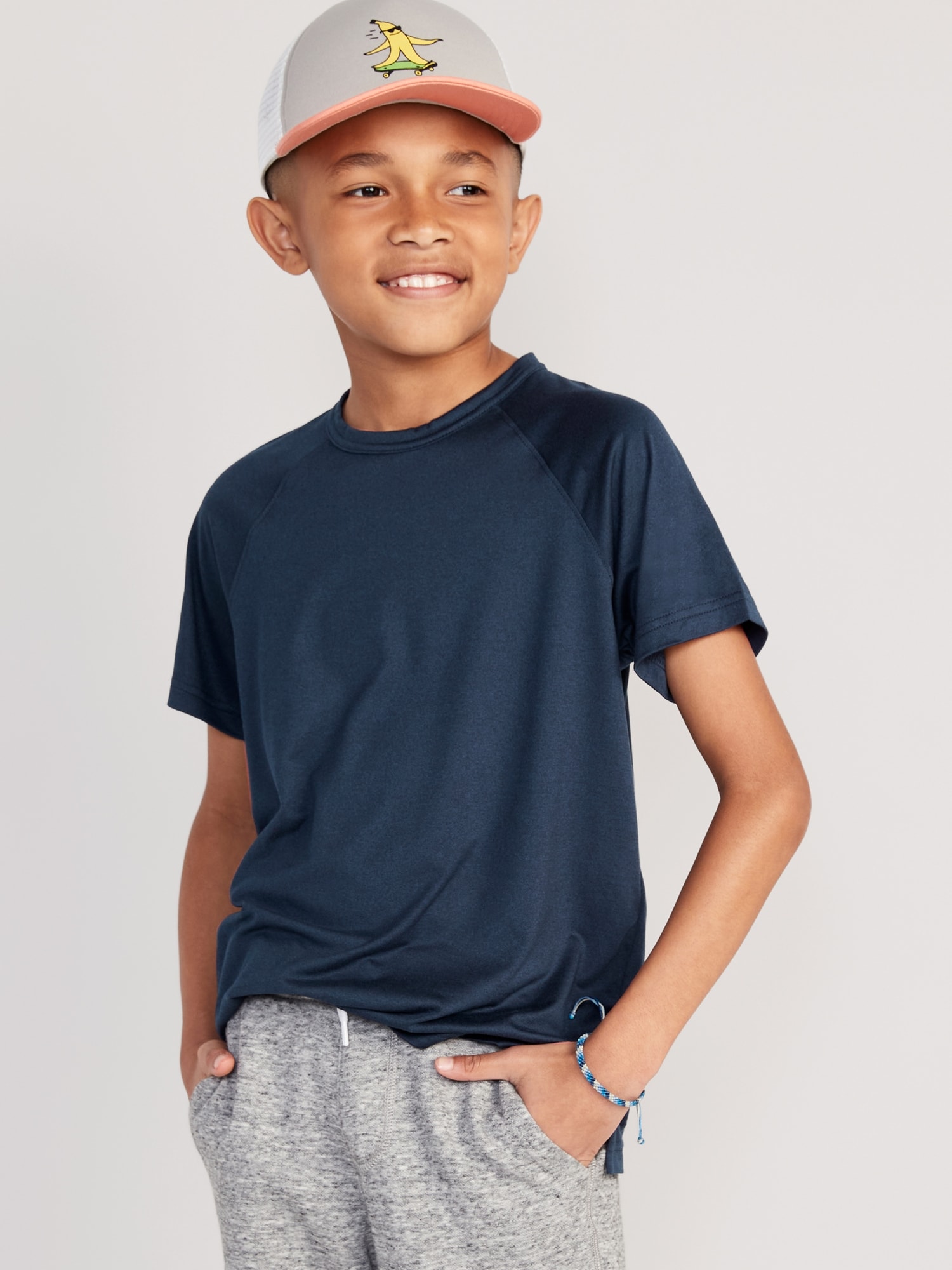 T-SHIRT PERFORMANCE GO-DRY COOL CLOUD 94 SOFT POUR GARÇON