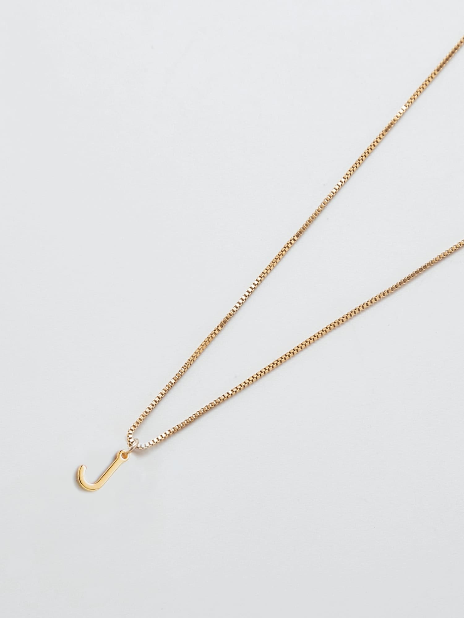 Admiral Row Gold Dainty Initial Necklace