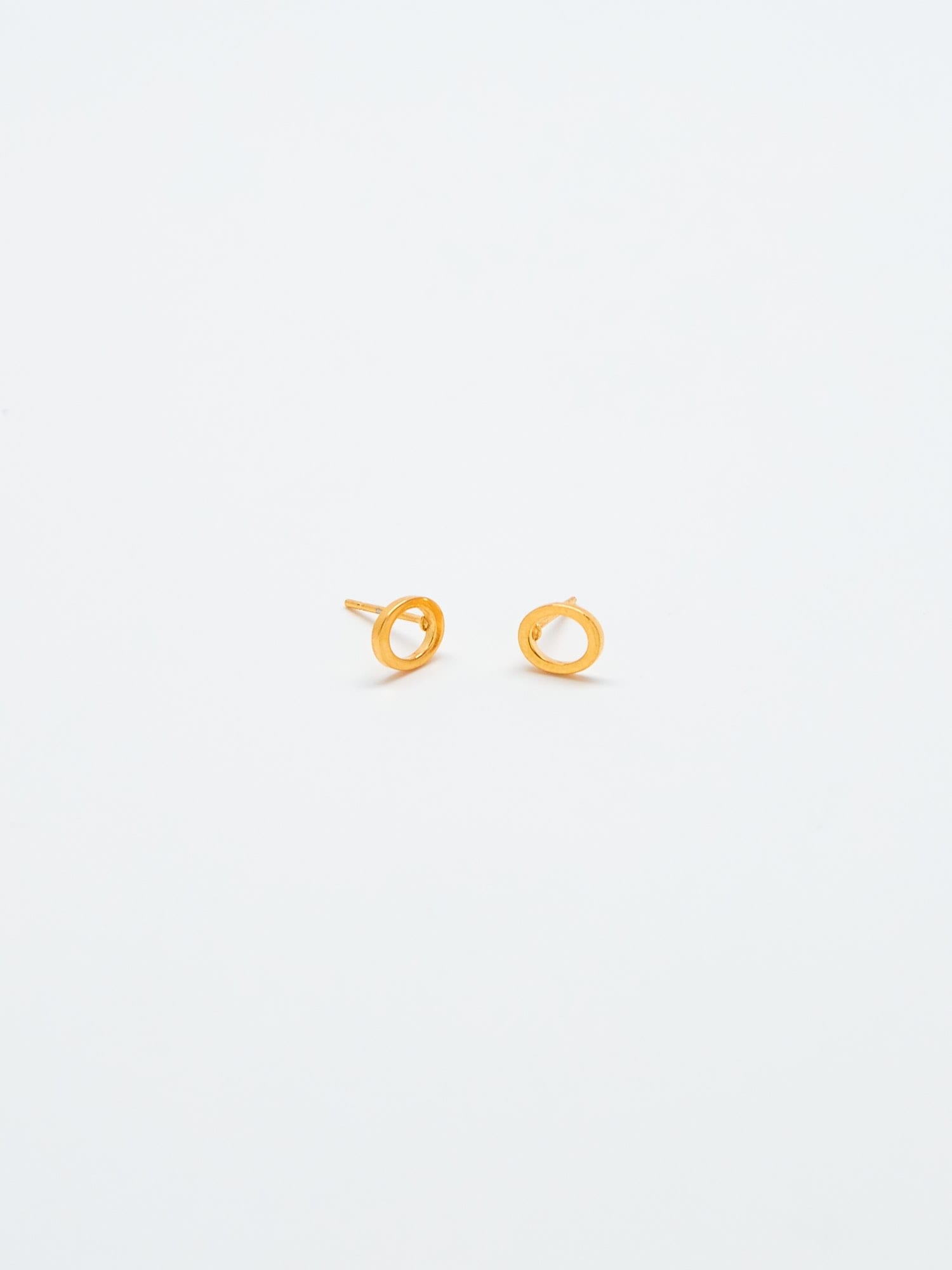 Admiral Row Gold Initial Earrings