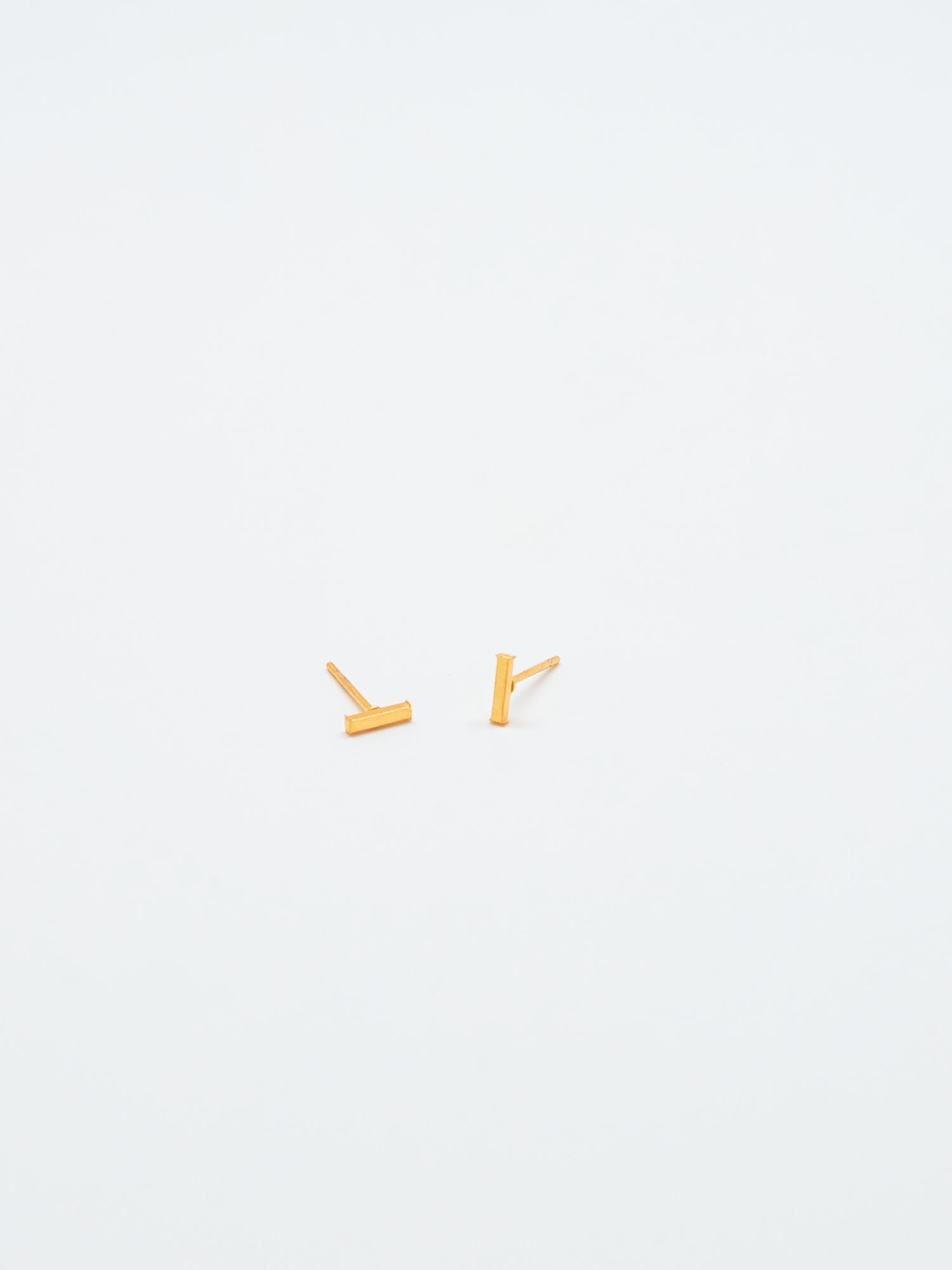 Admiral Row Gold Initial Earrings