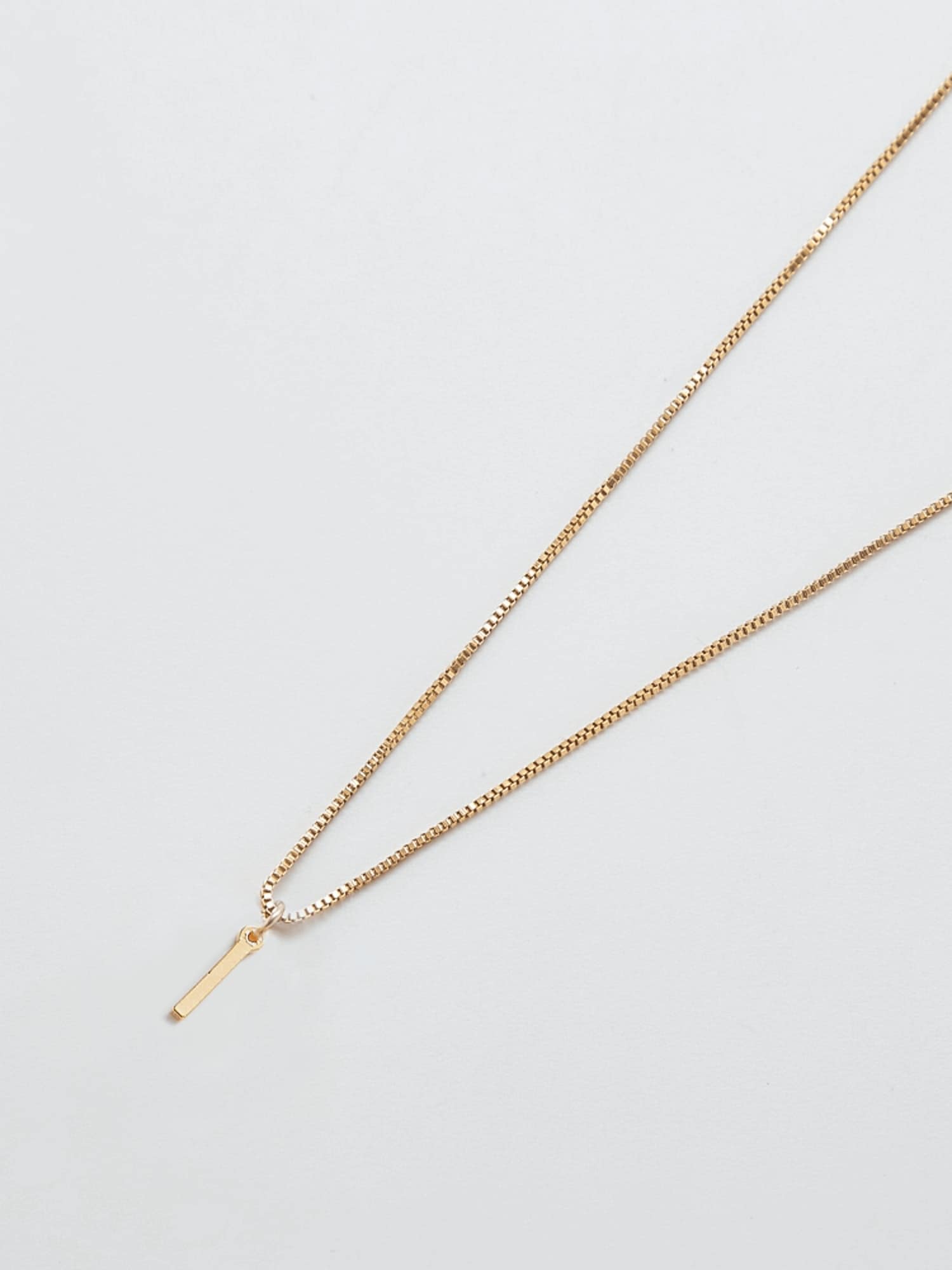 Admiral Row Gold Dainty Initial Necklace