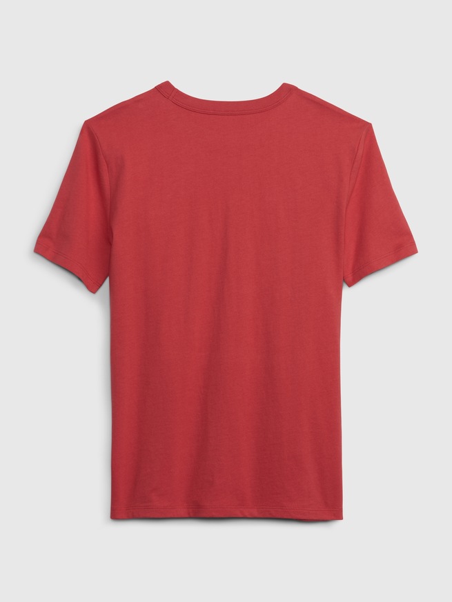 オーガニックコットン100% GAPロゴ Tシャツ (キッズ)-1