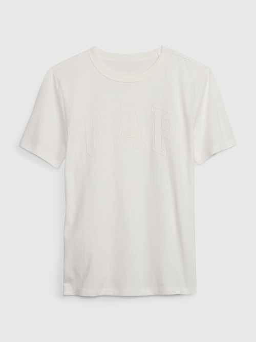オーガニックコットン100% GAPロゴ Tシャツ (キッズ)