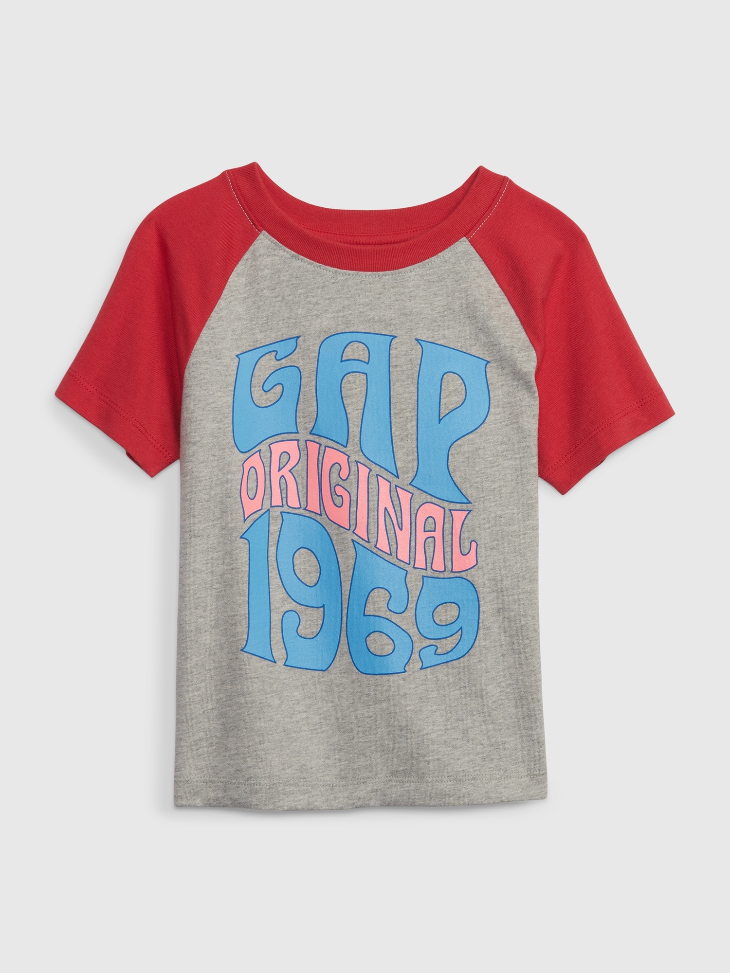 Gap公式オンラインストア | GAP1969ロゴラグランTシャツ (幼児)