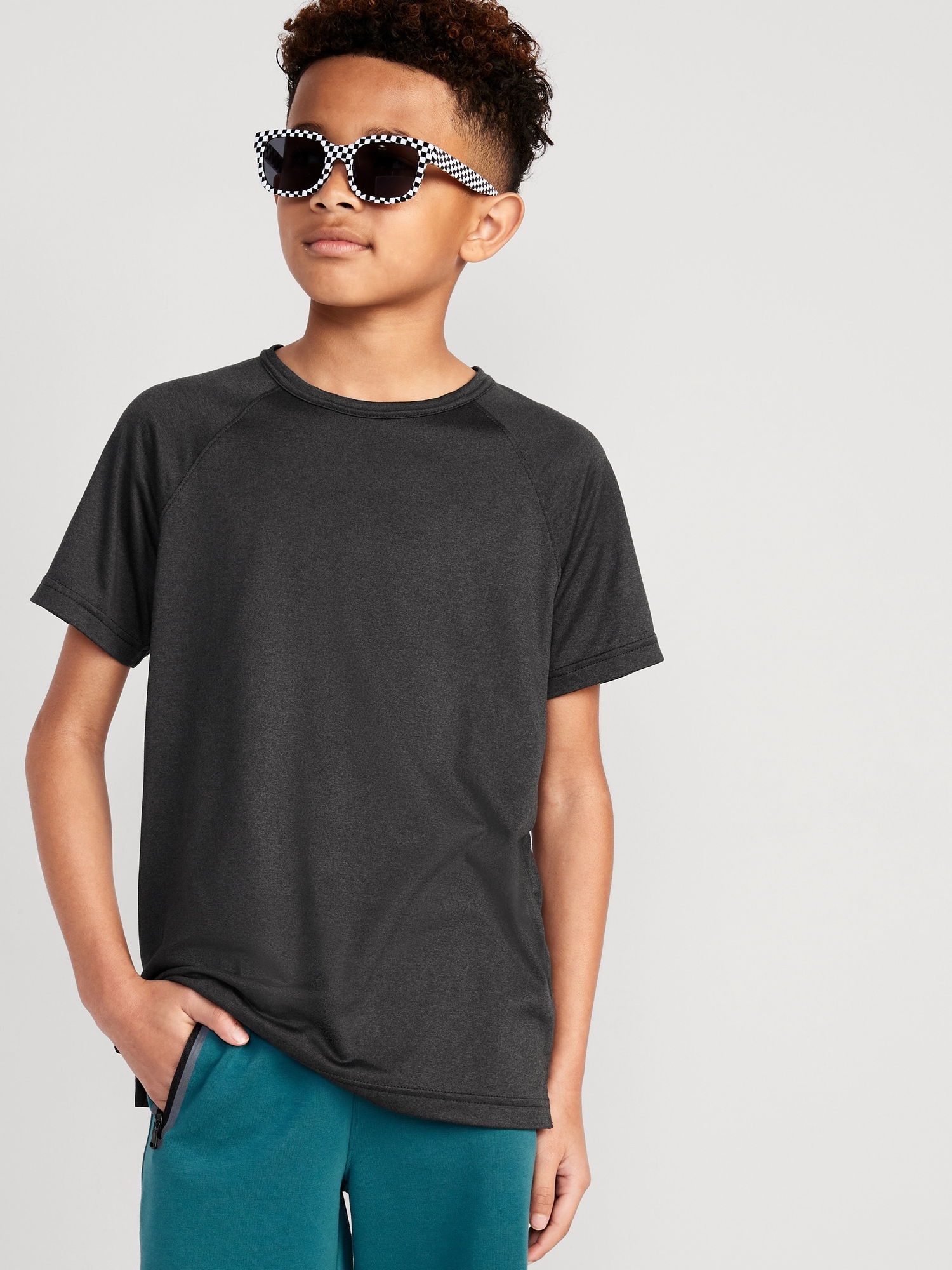 T-SHIRT PERFORMANCE GO-DRY COOL CLOUD 94 SOFT POUR GARÇON