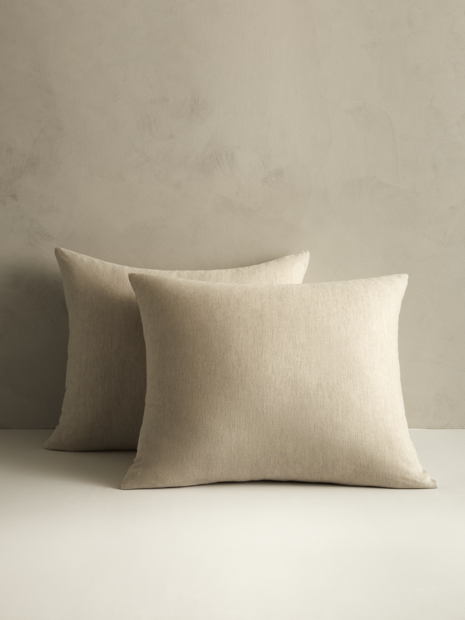Washed Linen-Cotton Shams