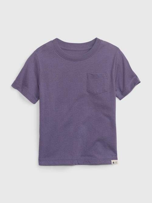 オーガニックコットン100% ブラナン プレイタイムフェイバリット ポケットTシャツ (幼児)