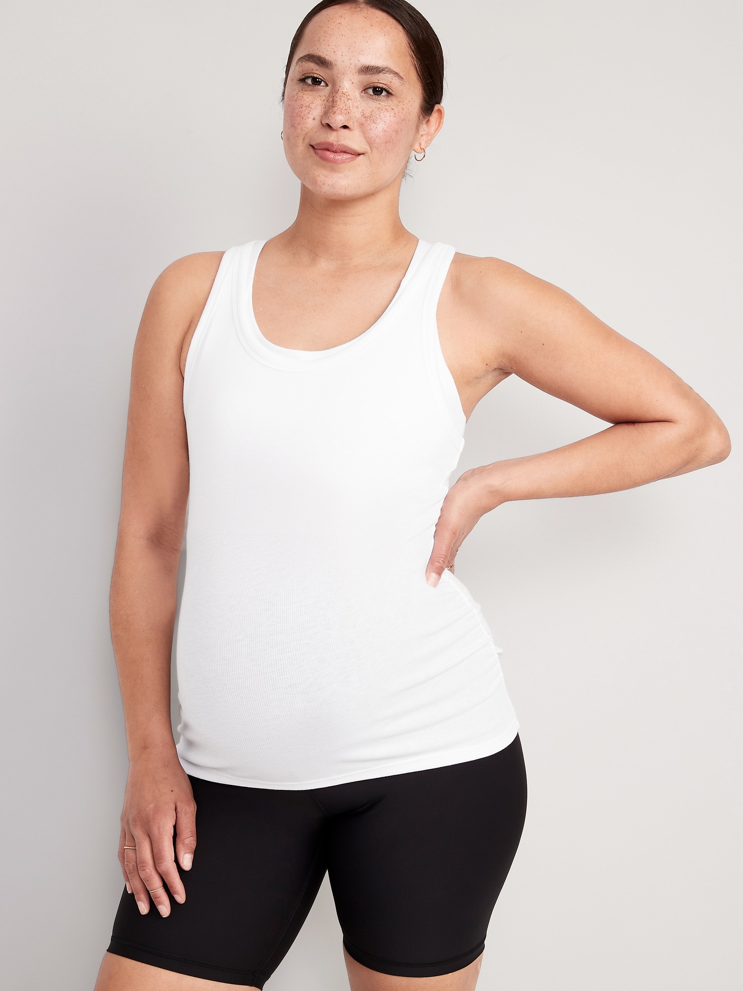 CAMISOLE ULTRALITE ALL-DAY EN TRICOT CÔTELÉ À DOS NAGEUR DE MATERNITÉ
