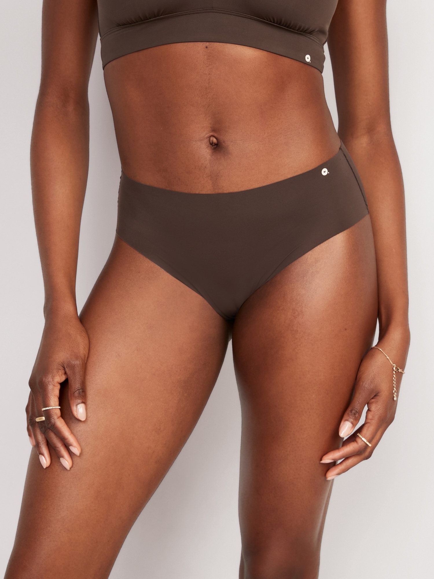 Low-Rise No-Show Hipster Underwear
