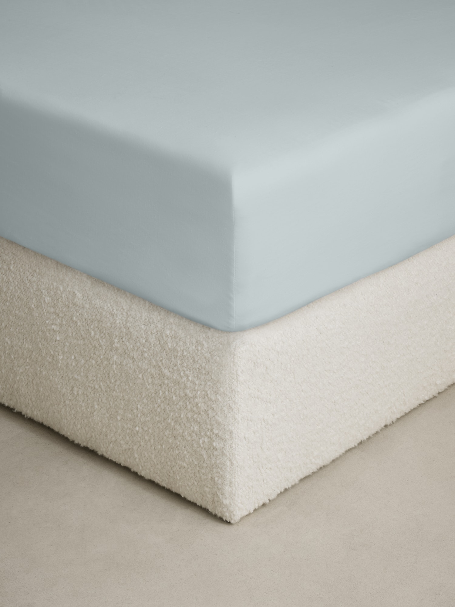 Washed Linen-Cotton Fitted Sheet