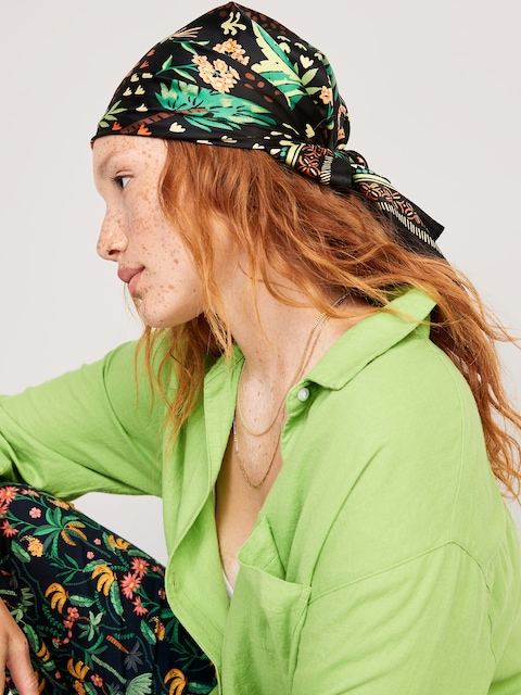 Printed Bandana-Scarf for Women