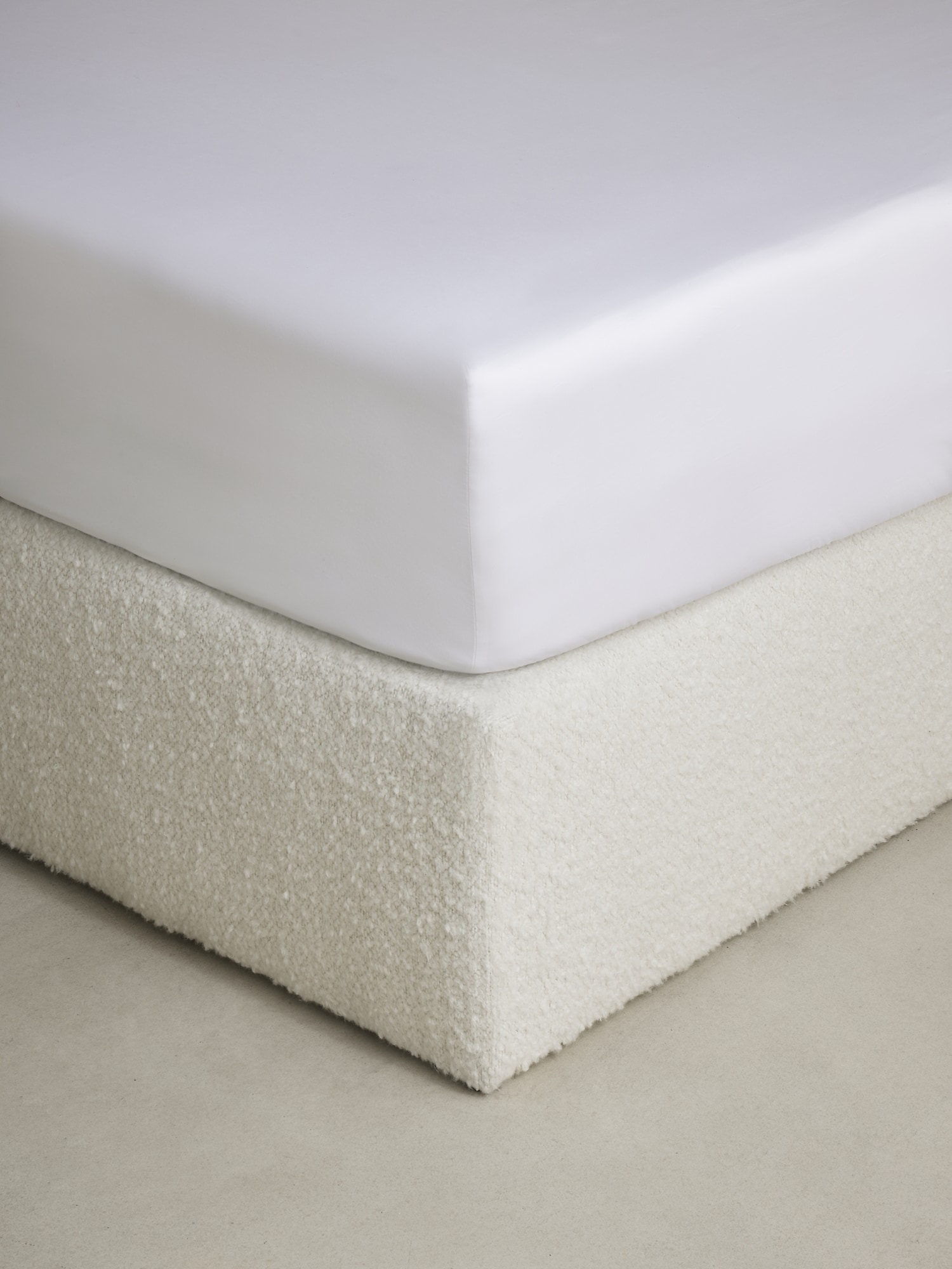 Luxe Cotton Sateen Fitted Sheet